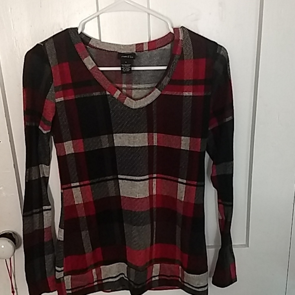Rue 21 plaid sweater